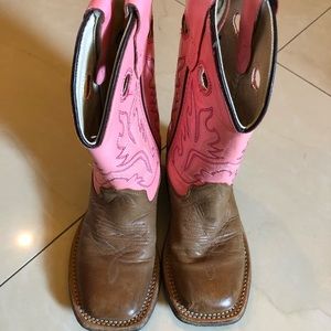 Toddler girls cowboys boots size 10